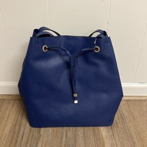 NEW Navy Blue Bucket Tote Bag from Target